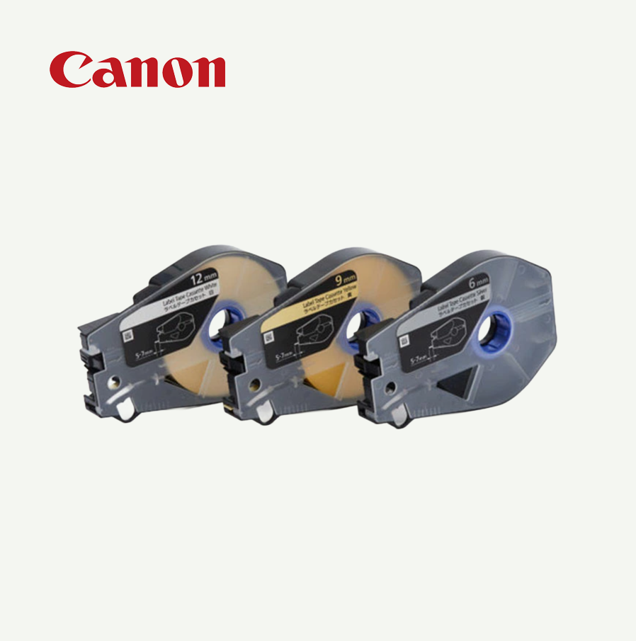 [캐논 정품] 라벨 12MM 백색 3개入 [TM-LTC12W]