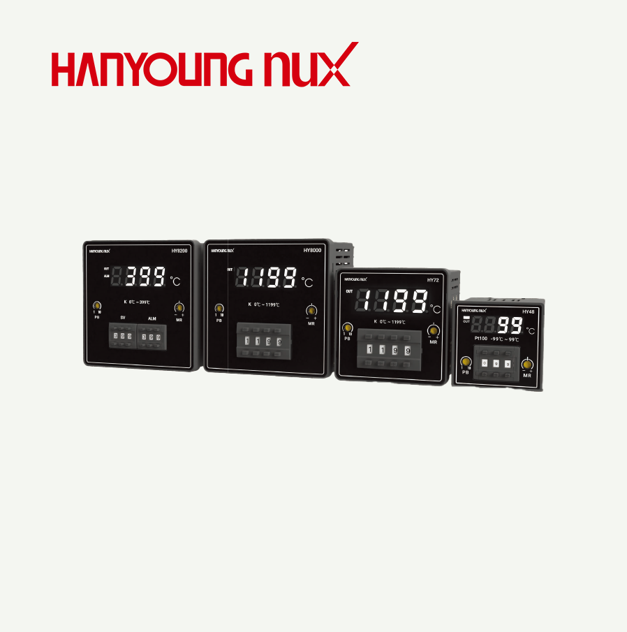 [한영넉스] 온도조절계 HY-8000-KMNRA04 399℃