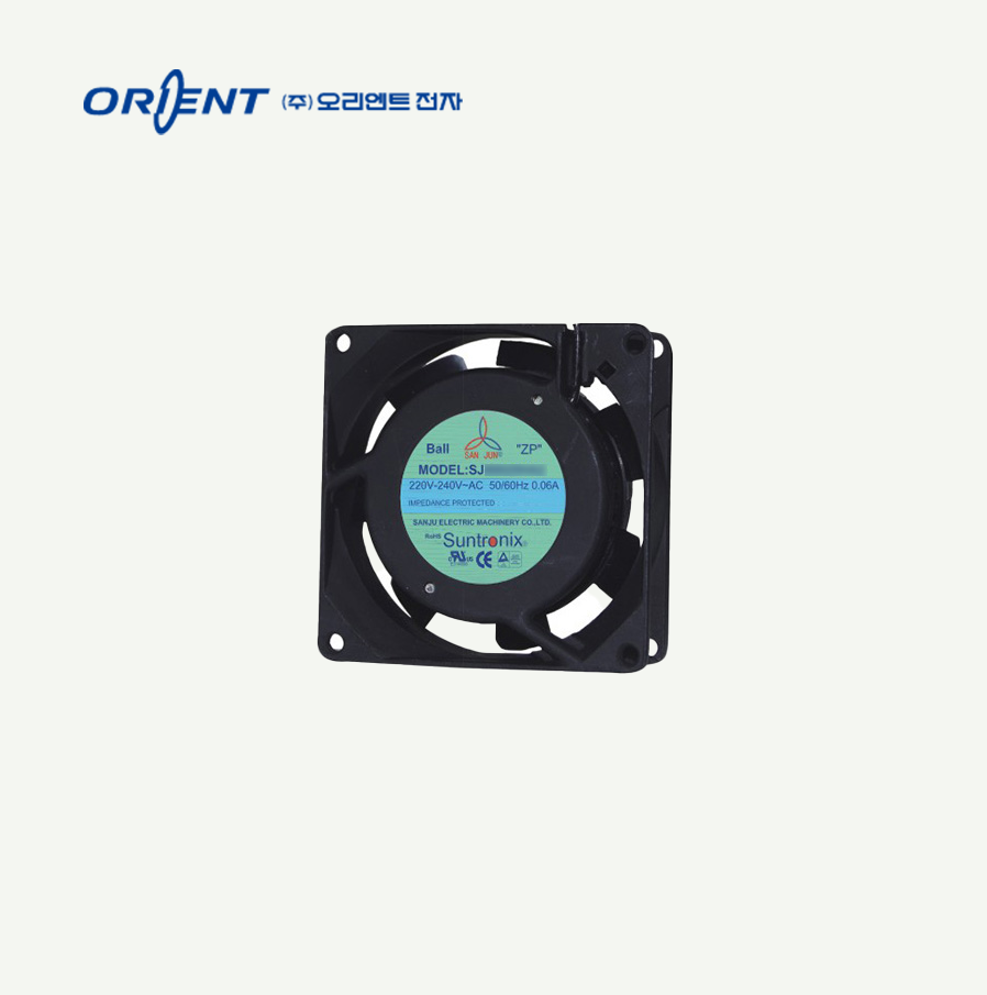 [오리엔트] FAN SJ8025HA2SAL 80￠ 220V