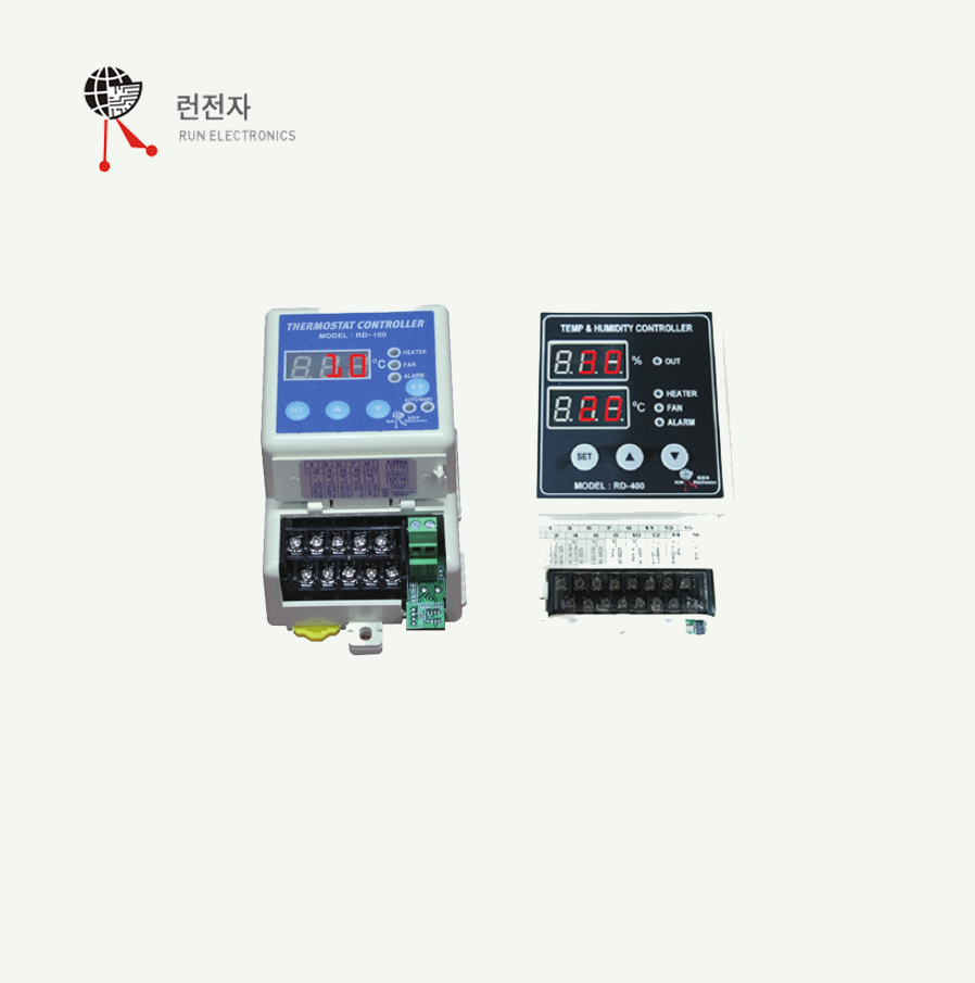 [런전자] 온습도조절기 RD-400 [AC/DC 110~240V]